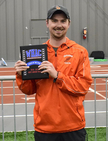 edgar award indiana tech track and field coach doug edgar