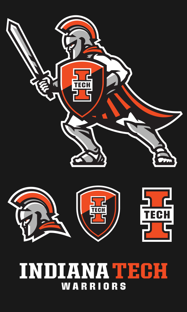 image001 new Indiana Tech Athletic Logo Set