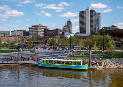 prom park Promenade Park in downtown Fort Wayne, Indiana.