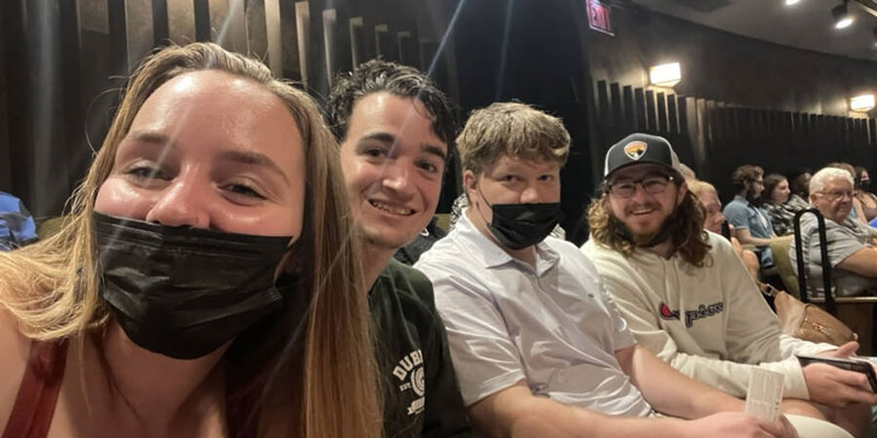 Rebecca Lee, Noah Smith, Brendan Mulkey, Jacob Grant