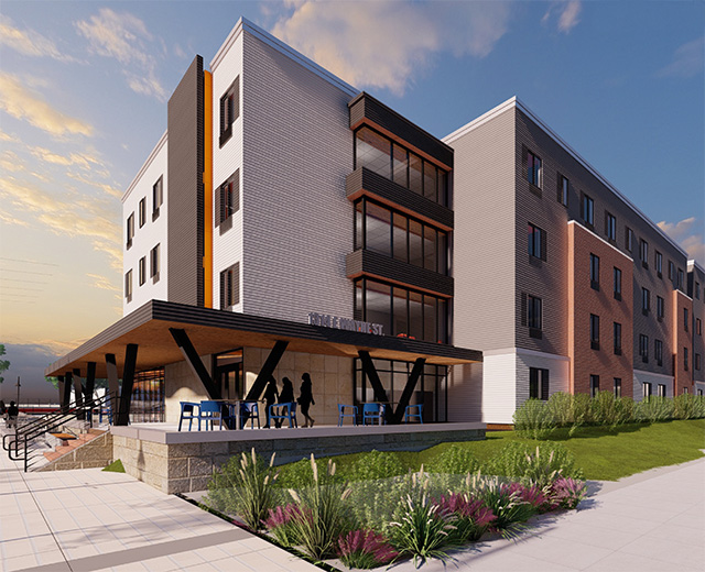 rendering of troder hall rendering of troder hall