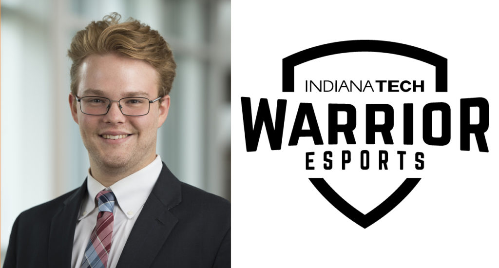 warrior esports coach This is a photo of Geoffrey Wright, Indiana Tech's eSports coach.